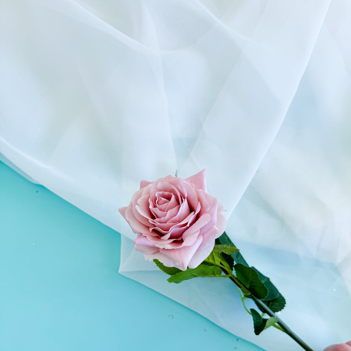 Real touch rose pink blush- medium open | Happy Everly After co ...